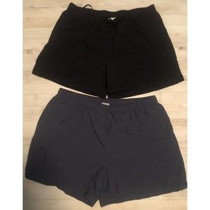 Columbia Mens Shorts 2 Lot 3xl . Black And Blue